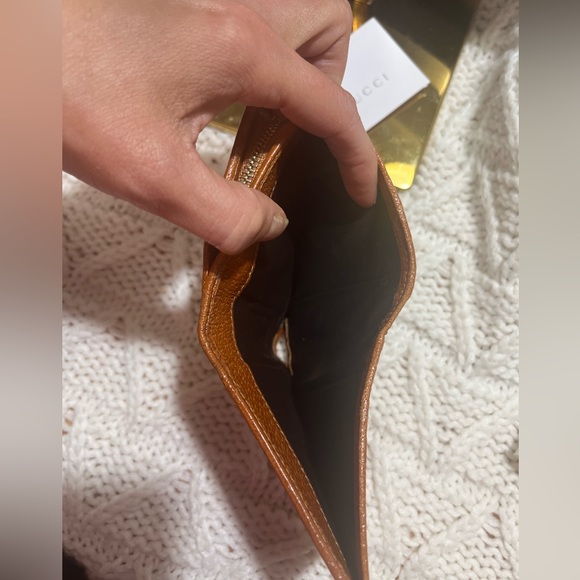 Gucci Beige GG Canvas Zip Around French Compact Wallet - Picture 10 of 12